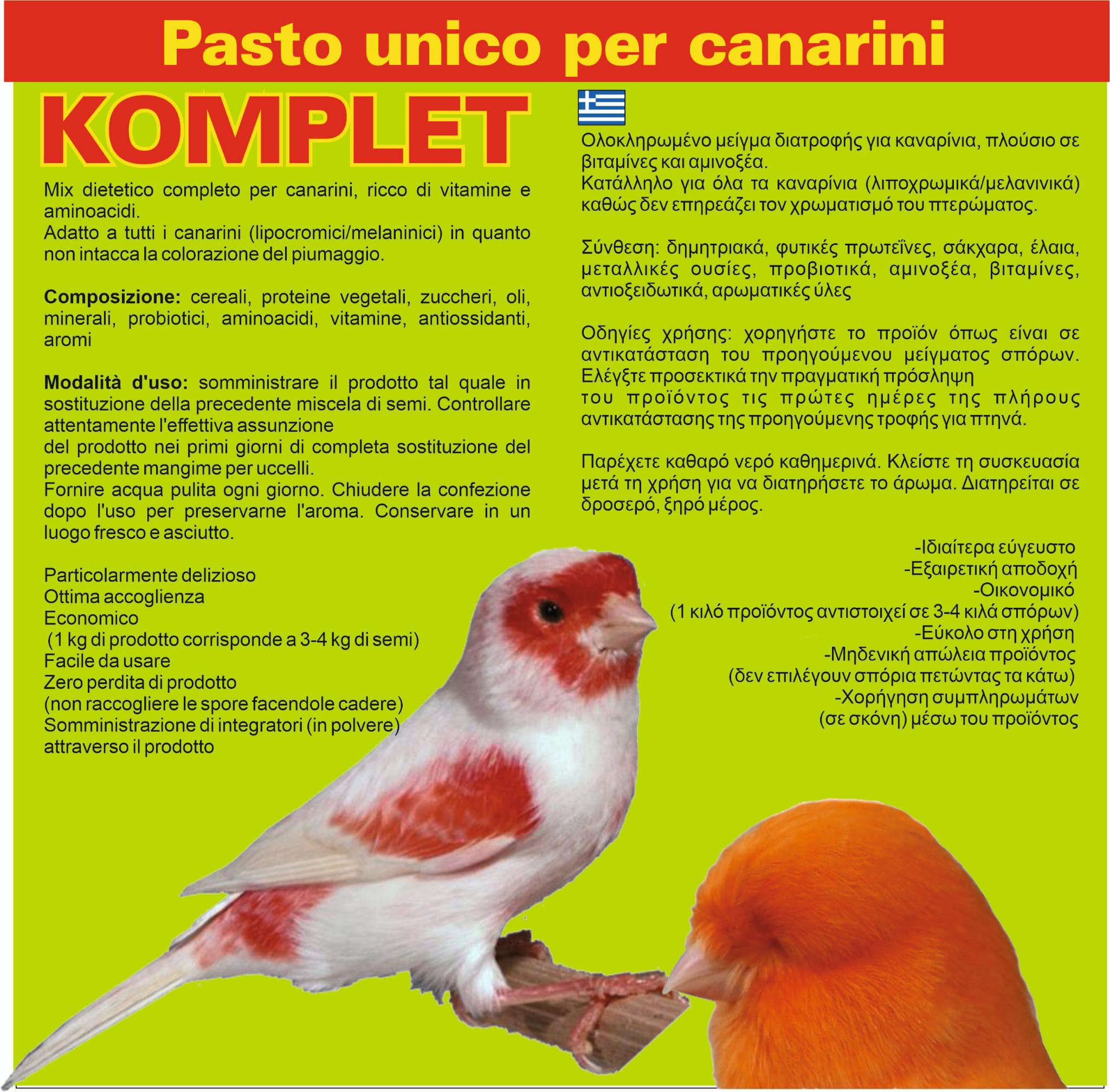 Pastoncino San Michele Komplet