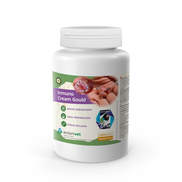 AVIANVET Immuno Cream Gould - Χυλός ταΐσματος για νεοσσούς Gouldian - 100gr