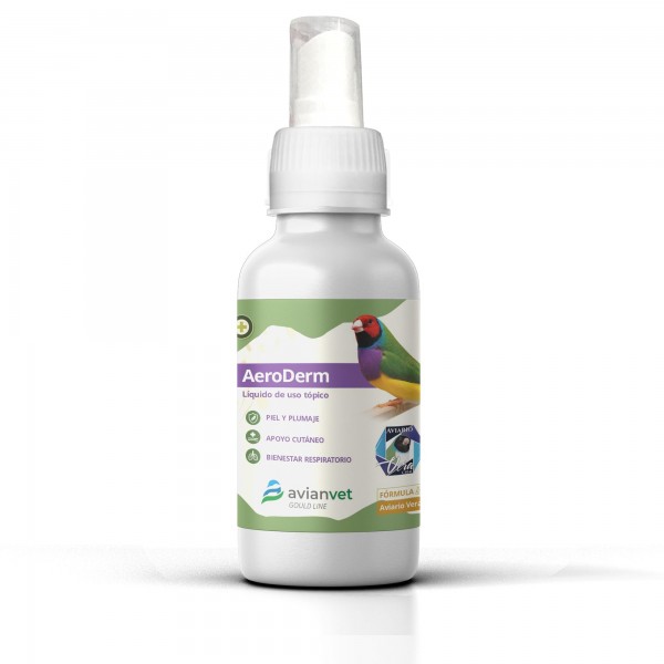 Avianvet AeroDerm | Σπρέι για Δέρμα & Πτέρωμα Πτηνών - 220ml