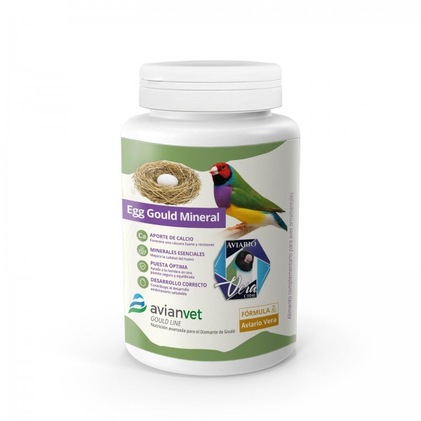 Avianvet Egg Gould Mineral – Συμπλήρωμα ανάπτυξης νεοσσών & ενίσχυσης ωοτοκίας για Gouldian Finch – 500gr Avianvet Egg Gould Mineral – Συμπλήρωμα ανάπτυξης νεοσσών & ενίσχυσης ωοτοκίας για Gouldian Finch – 500gr