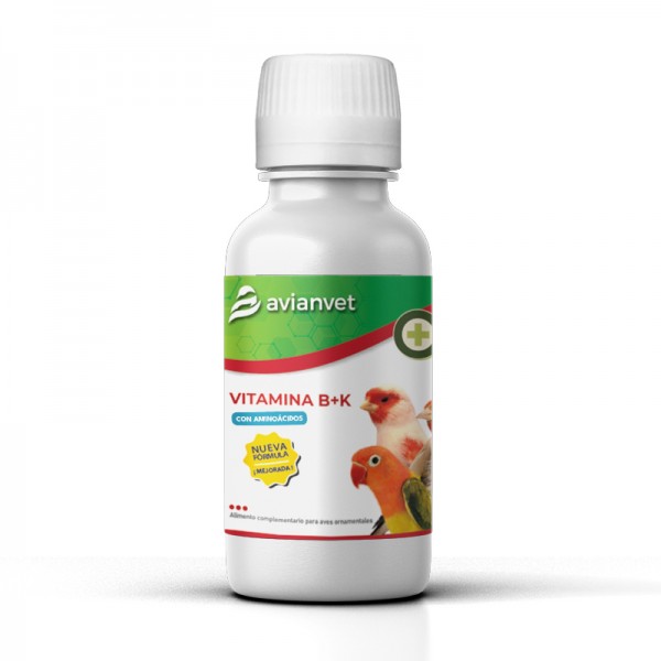 Avianvet Vitamina B+K – Σύμπλεγμα Βιταμινών Β & Κ με Αμινοξέα – 100ml