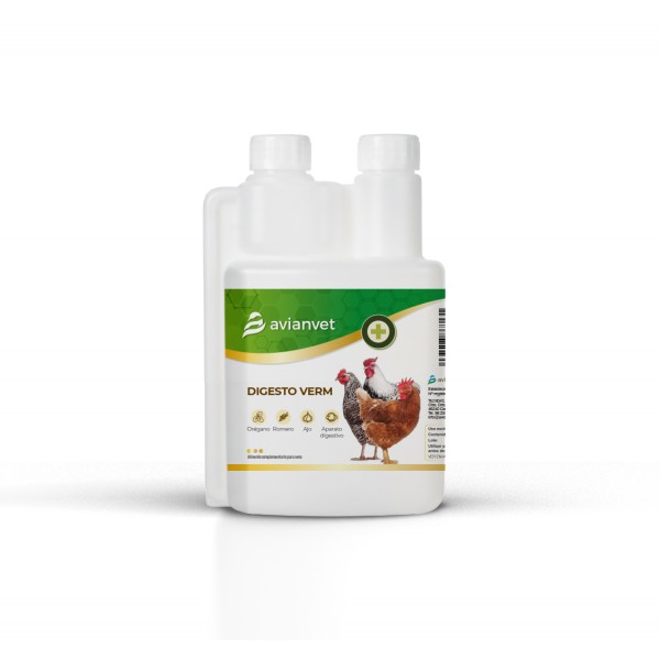 Avianvet Gallinas Digestive Verm 200ml | Συμπλήρωμα Πέψης για Κότες & Πουλερικά - 200ml
