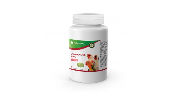 Avianvet Vitamina E + Se Polvo – Υδατοδιαλυτό συμπλήρωμα βιταμίνης Ε & σεληνίου για αναπαραγωγή – 125gr
