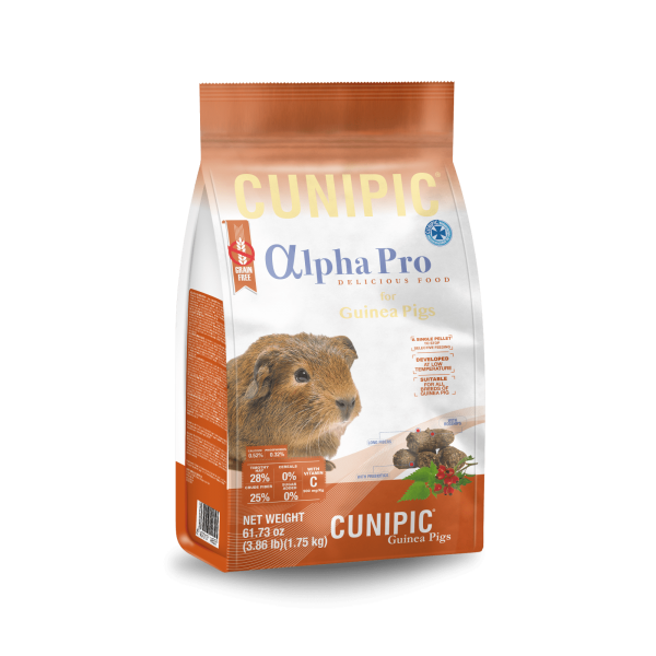 Cunipic Alpha Pro Guinea Pig - Τροφή για ινδικά χοιρίδια - 1.75kg