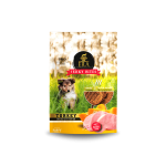 ERA Jerky snack with Turkey enriched with Pumpkin for puppies - Λιχουδιά jerky για κουτάβια με γαλοπούλα και κολοκύθα - 90g