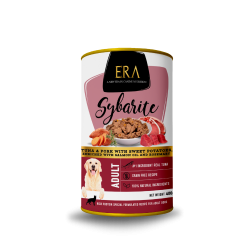 Era Sybarite Adult - Tuna with pork and sweet potato, enricehd with salmon oil and rosemary 400 g