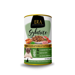 Era Sybarite Adult - Turkey and Lamb, enriched with green peas, rosemary and thyme 400 g