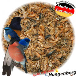 Hungenberg - Insect Mix - Αποξηραμένο μείγμα εντόμων (Με αυγά μυρμηγκιών) - 200γρ