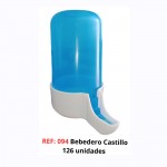 Moldes Ave - Bebedero Castillo - Ποτίστρα σε μπλε χρώμα (με σύστημα αποτροπής μπάνιου) - 100ml