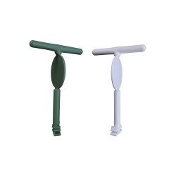 Moldes Ave – Πολυλειτουργική Πατήθρα σε Σχήμα “Τ” με Περιστροφή & Προσαρμογή (Λευκή)