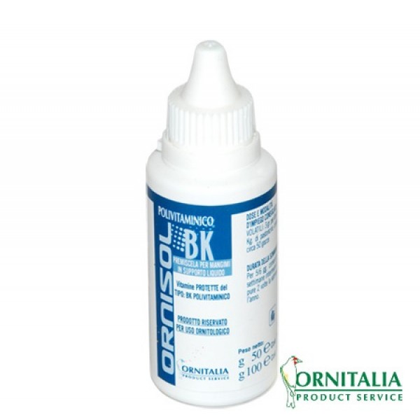 Ornitalia - Ornisol BK - Σύμπλεγμα ομάδας Β και βιταμίνη Κ -  50ml
