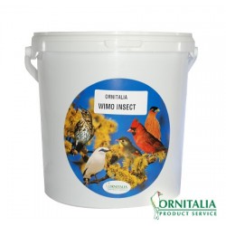 Ornitalia - Wimo Insects Soft Food - Πλήρης τροφή για εντομοφάγα με έντομα - 3,5kg